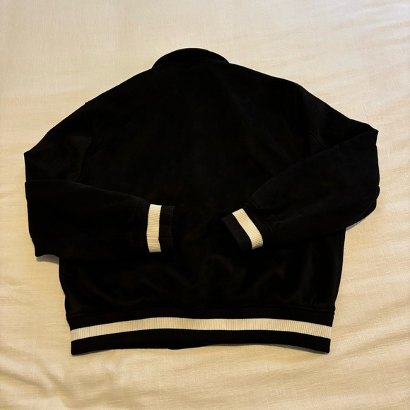 Men’s Zara Faux Suede Embroidered Jacket - Picture 7 of 13